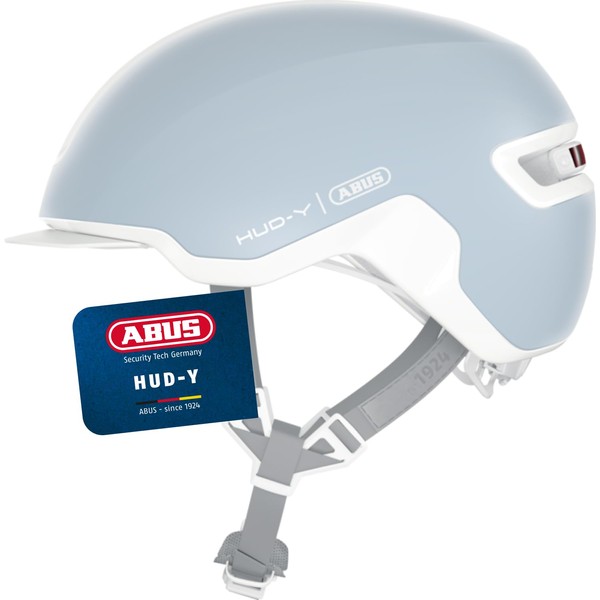 ABUS Urban Helmet HUD-Y - with Magnetic, Rechargeable LED Rear