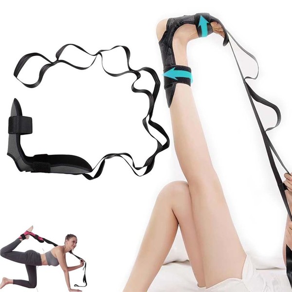 Izzila™ Stretching Strap with Loops and Detachable Foot, Izzila Fascia