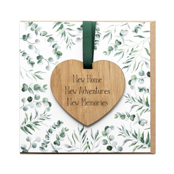 Manta Makes New home card blank with envelope, keepsake congratulations