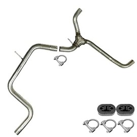 Northeastern Exhaust - Stainless Steel Y-pipe with Hangers Compatible With: 2003-2008 GrandPrix 2000-2005 MonteCarlo 3.8L