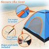 Strong Camel Pop up Camping Tent Portable 3-4 Person for