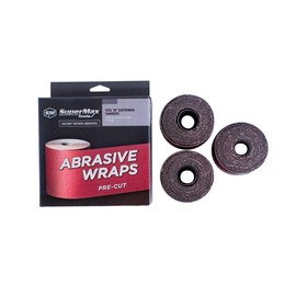 Sander-Ready 120 Grit Abrasive Wraps (3 Wraps per Box) Fit 19” Sander
