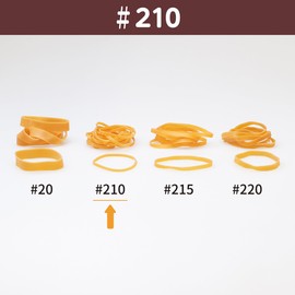 Rubber Band #210 < 1.8 oz (50 g) Transparent Bag > American Color, Thick Width, Small Packing, Rubber Band, All Sizes 73 Kyowa