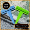 Tek Automotive Twin Pack 3in1 Ice Scraper and Squeegee -
