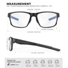 ANYLUV Blue Light Blocking Glasses for Men Women Lightweight Computer