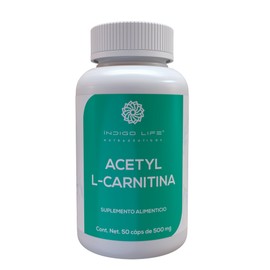 Indigo Life Acetyl L-Carnitina 50 Capsulas Veganas de 500 mg