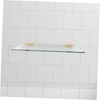 TEHAUX 10pcs Heavy Duty U Clamp Glass Shelf Brackets Square