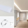 JARBIH 5PACK Led Aluminum Profile for Ceiling Wall Decoration, 1M/3.3ft
