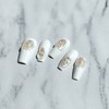 Fluttering handmade nail tips - Square / 일렁일렁 수제네일팁 -