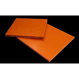 CynKen 1 Piece 6x300x300mm Red Bakelite Phenolic Resin Flat Plate Sheet PCB
