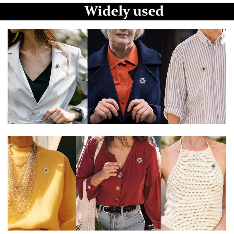 30Pcs Pin Locking Backs Pin Keepers Pin Locks Backs Locking