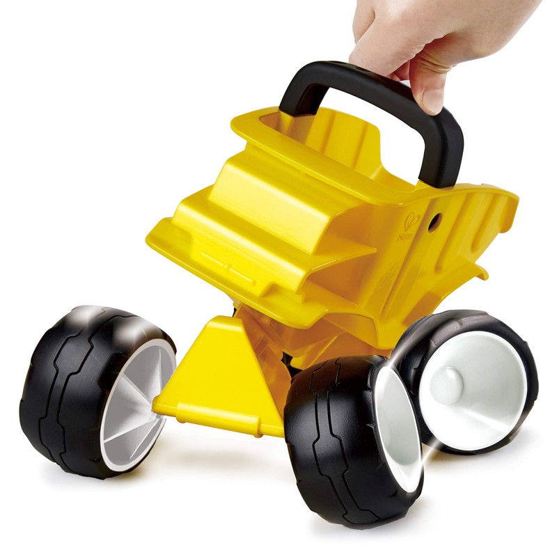 Hape Dump Truck, Beach Truck for Kids, Push & Pull
