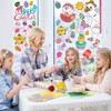 Easter Window Clings Decorations,121Pcs Easter Decorations for Glass Windows, Holiday