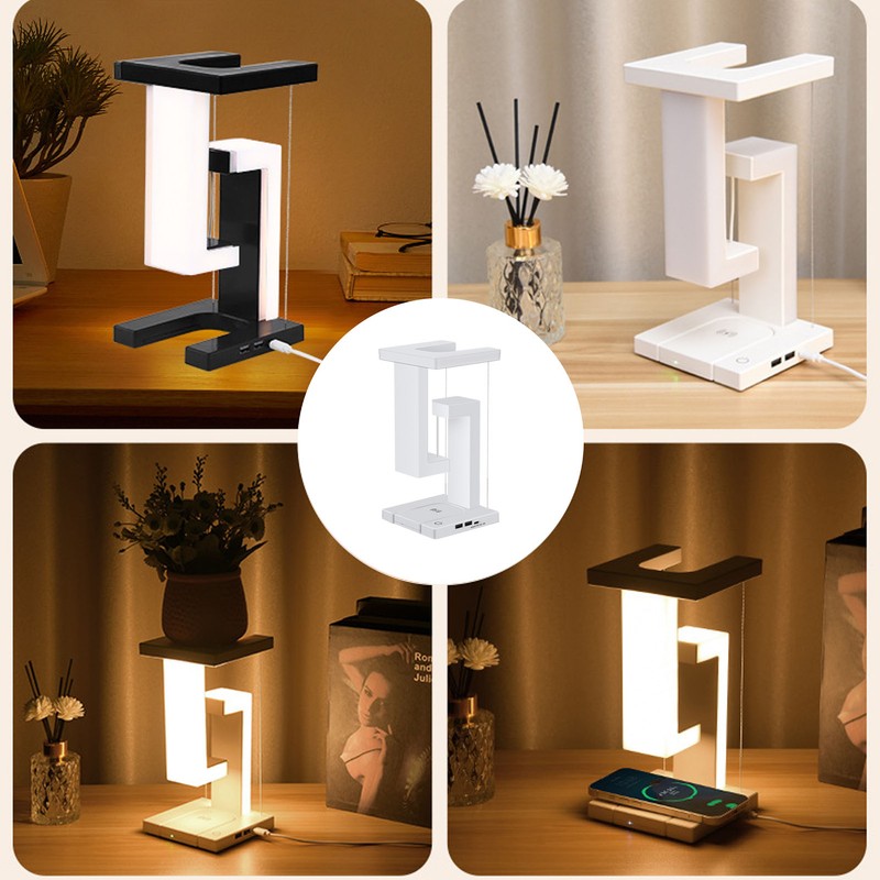 Night Lamp Bedside LED Table Lamp Suspension Floating Touch Control