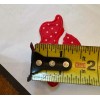 Unbranded LADIES HAT Red & White polka dots Iron On