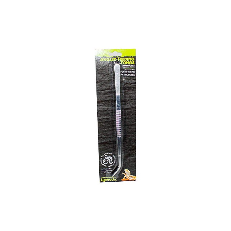Komodo Stainless Steel Feeding Tongs Straight 30cm/Reptile/Snake/Lizard/Spider
