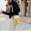 Baraclava Canvas Casual Shoulder Cross Bag lf1687 Free Size/2 5ea