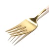 Francfranc Franc Velé Dinner Fork, Gold and Pink