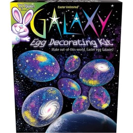 Fun World Galaxy Egg Decorating Kit Standard Multicolor