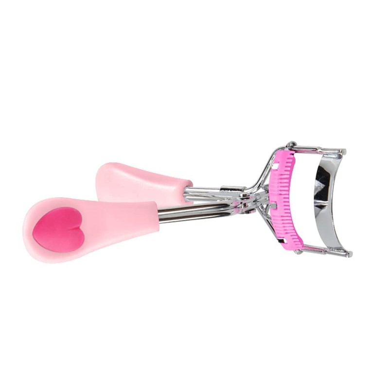 Eyelash Curler Stainless Steel with Brush Mascara Muffle False Eyelashes