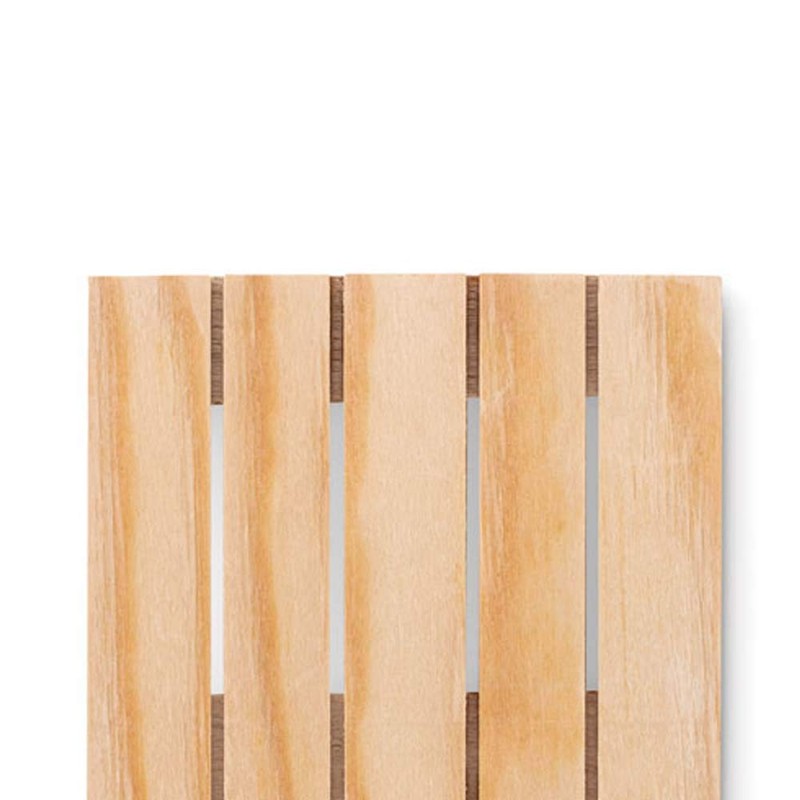 noTrash2003, Set of 4 Wooden Coasters for Cups and Small