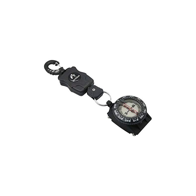 PROBLUE GU-1300 Underwater Compass with Retractor
