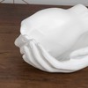 Danya B. CSK8076 Handle with Care Hands Holder, White Poly