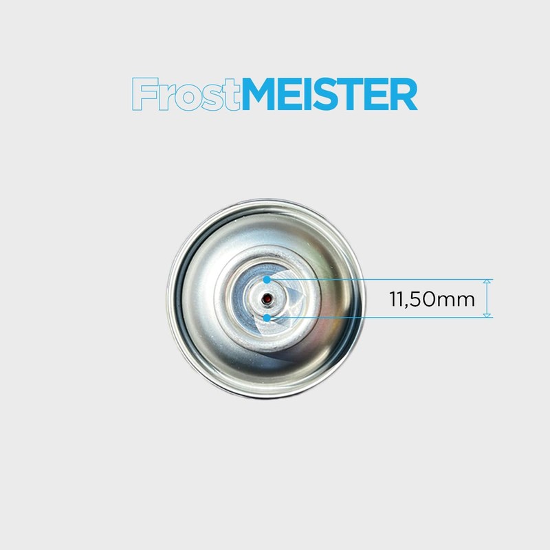 FrostMEISTER 2-in-1 Car Air Conditioner Refill Kit (2 x 400