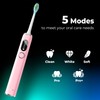 7AM2M Sonic Electric Toothbrush for Adults&Teens with LED Screen, 5