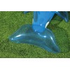Bestway Blue Whale Ride-On, Kids Inflatable Pool Float with Handles,