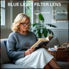 YUKANG Progressive Multifocus Reading Glasses for Women Men Anti Blue
