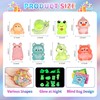 pupuluck 80pcs Mini Resin Animals Blind Bags 80 Styles Mystery