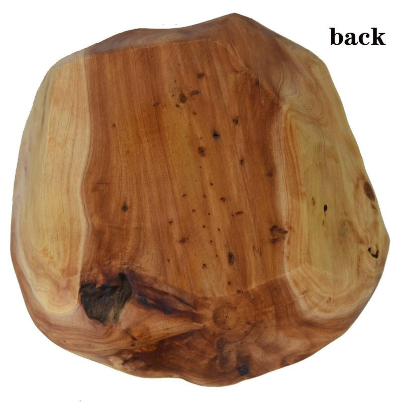 JFFLYIT Creative Wood Bowl - Root Carved, Handmade, Natural Real