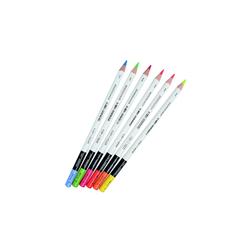 コヒノール(Koh-I-Noor) Kohinol 3411005008 8780 Fluorescent Pencils, Green, Set of 12aa