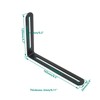 4 PCS Adjustable L-Shape Corner Brace, ULIFESTAR Heavy Duty Thicken