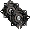 2Pcs 10" Swivel Base Plate Replacement 360° Ball Bearing for