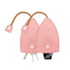 ARFUKA Keyring PU Leather Key Case Key Chain Alloy Keyring