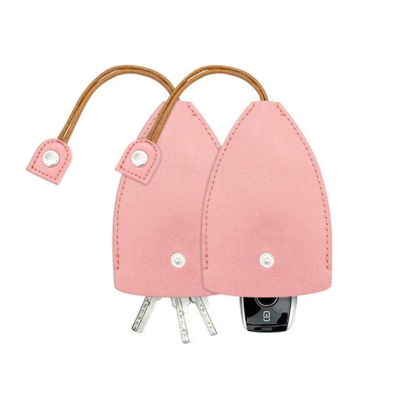ARFUKA Keyring PU Leather Key Case Key Chain Alloy Keyring