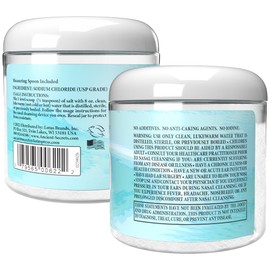 Ancient Secrets Nasal Cleansing Salt, Non-Iodized, 3-Pack – USP-Grade Sodium Chloride for Any Neti Pot, Sinus Irrigation System, 10 Oz Ea