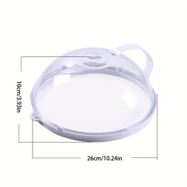 Microwave Splatter Cover with Handle, ReusableMicrowave Lid for Food, Modern Kitchen UtensilsKitchen Gadgets, Kitchen Accessories