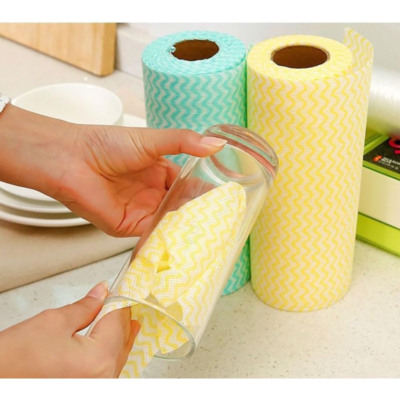 DDGAO 200pk All Purpose Cloths, Disposable Cloths to Clean Surfaces,