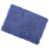 Delph Shaggy Microfibre Bathroom Shower Bath Mat Rug Non-Slip Backing