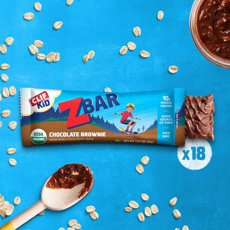 Zbar - Chocolate Brownie - Soft-Baked Energy Snack Bars -