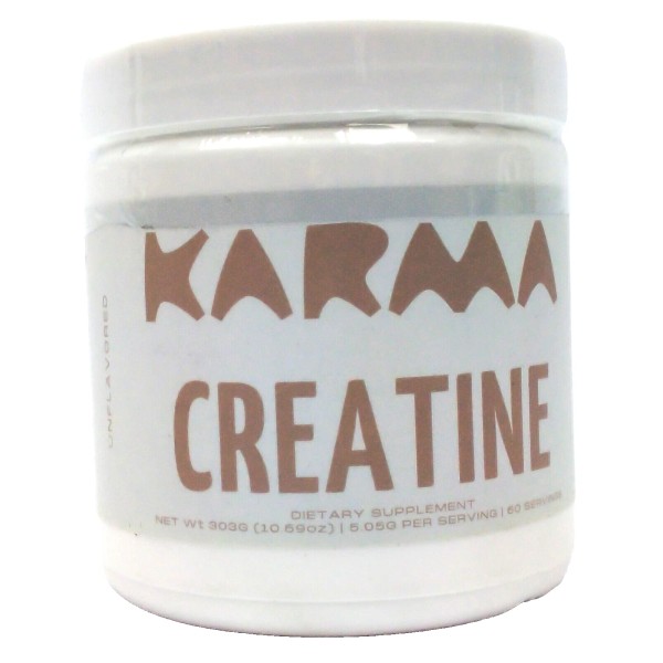 Karma Creatine Monohydrate Powder Supports Muscle Growth 60 Servings