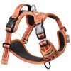 HEELE Dog Harness No Pull Release on Neck Reflective Adjustable