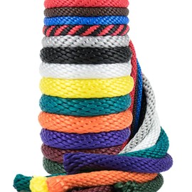 Rope and Cord Solid Braid Multifilament Polypropylene Rope – Choose from Diameters Between 1/4”, 5/16”, 3/8”, 1/2”, & 5/8”