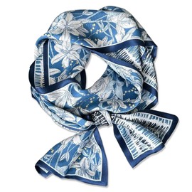 Weximil 100% Mulberry Silk Scarf for Women - 59”*6.3” Long Headscarf Neck Scarf Hair Wraps - Shawls with Gift Packed 015