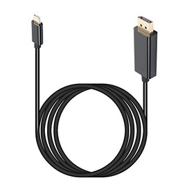 axGear USB-C to DisplayPort Cable Adapter 6Ft USB 3.1 Type C to DP HD Cable