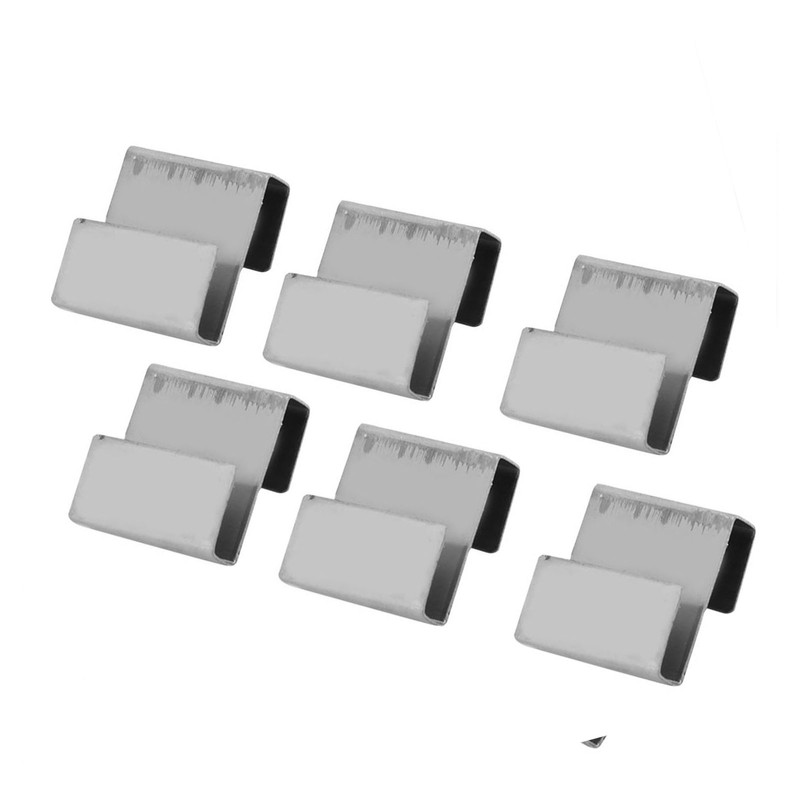 50pcs Stainless Steel Greenhouse Overlap S Clips Durable Glass Frame