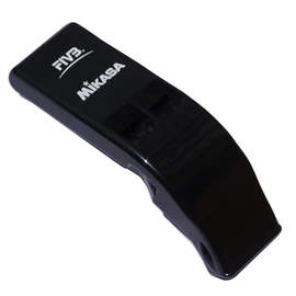 MIKASA BEAT500-BK Volleyball Whistle, Corkless, Black